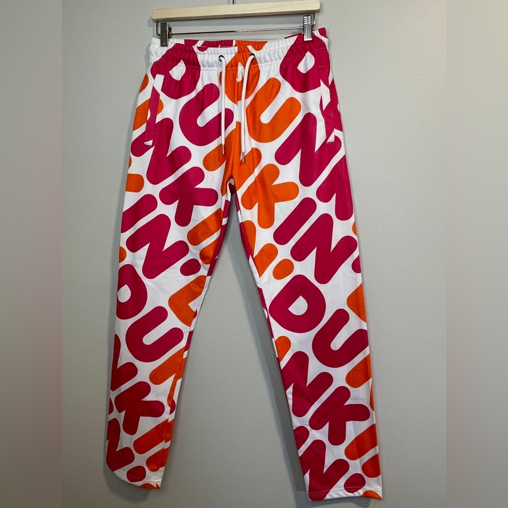 Dunkin Donuts Bold Graphic Logo Joggers